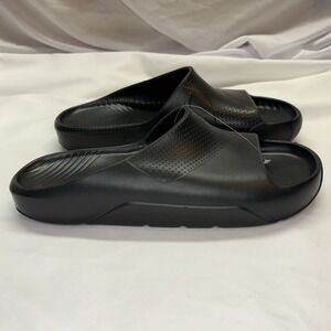 Jordan Post Slide Sandals Men's 11 Black Casual Slip On DX5575-001